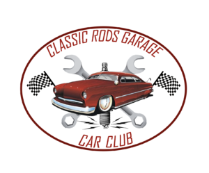 Logo Classic Rods Garage Car Club